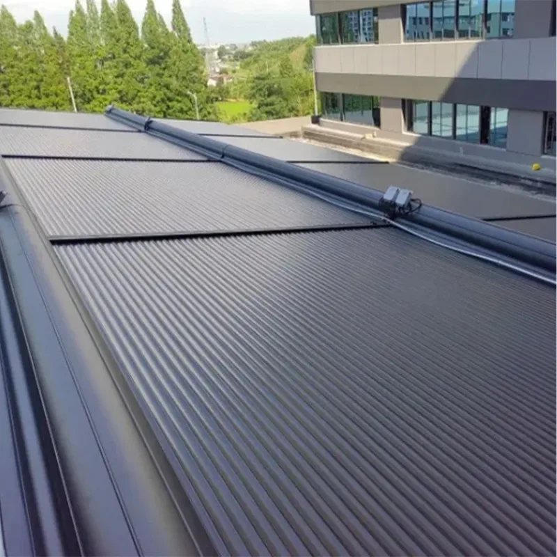 【Hot Sale】Automatic Roller Shield Shutters Window Awning Insulation Rolling Roof Mounted Window Shutters Factory Price