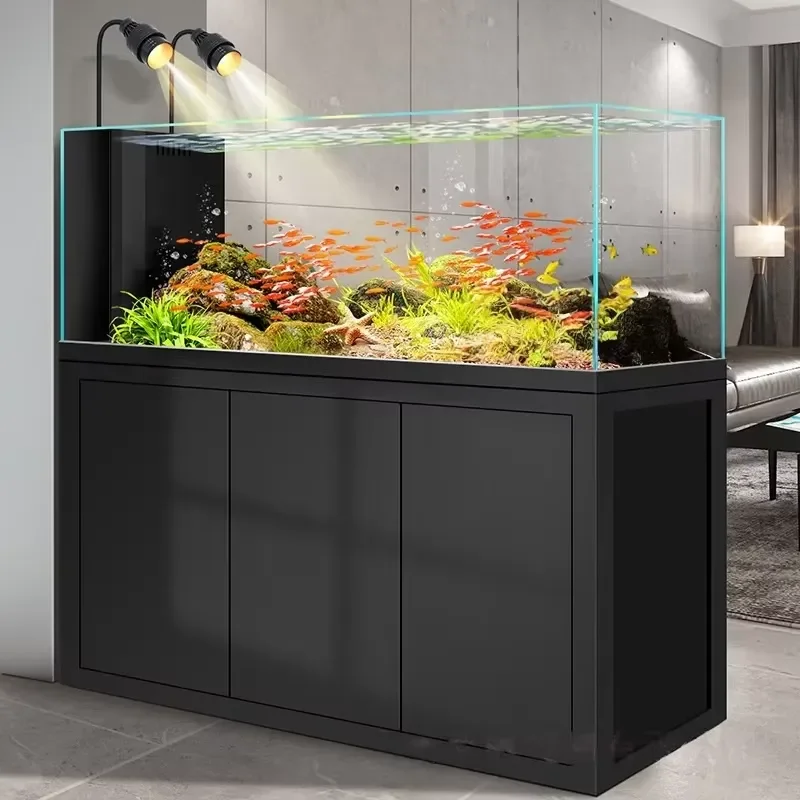 Float Glass Circulating Bottom Filtration Titanium Magnesium Alloy Skeleton One Click Drainage Rectangle Luxury Living
