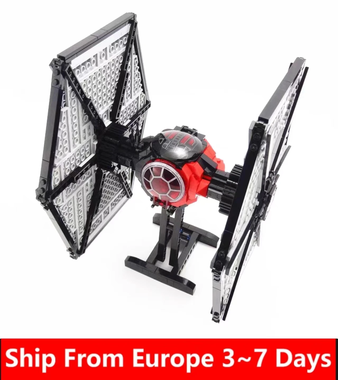 Primo ordine Forze speciali TIE Fighter Gift 05005 Building Blocks 75101 Mattoni Natale Veicolo spaziale Compleanno 10900