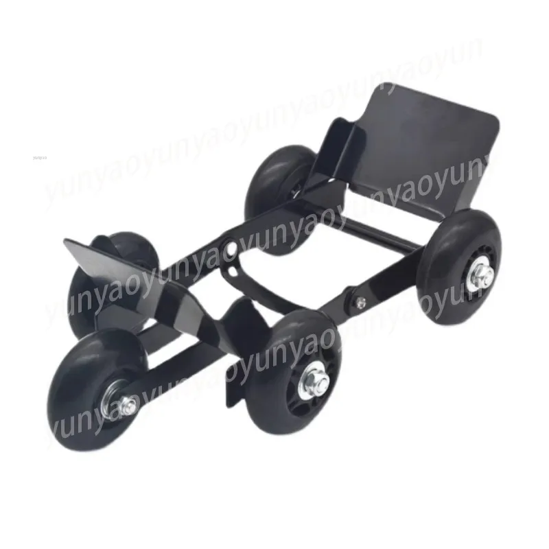 Portable Scooter Flat Tire Mover Emergency Tool Lifts Wheel for Easy Push Motorbike E-Bike Self Rescue to Garage Saves Hassle