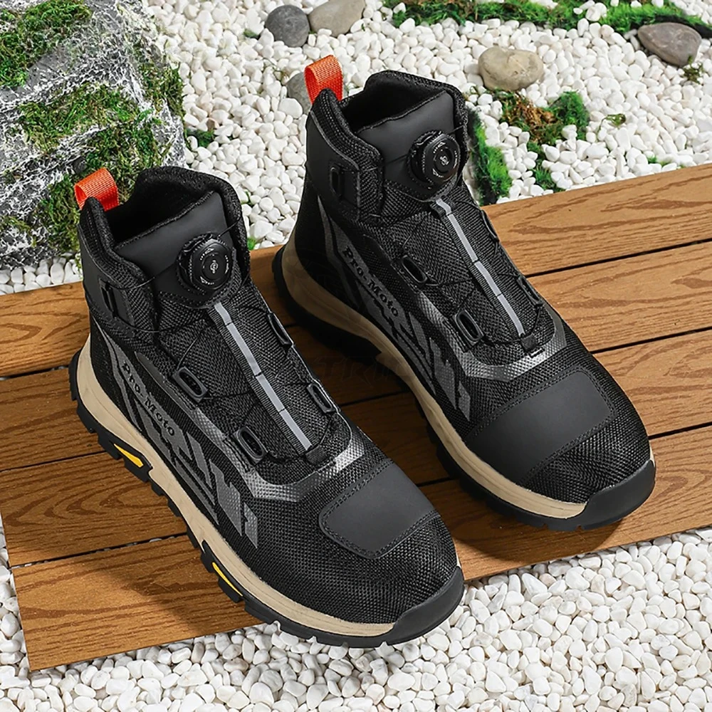 

Мужская мотоциклетная обувь, мотоциклетные ботинки для верховой езды, противоскользящая, износостойкая, велосипедная обувь для локомотива 35