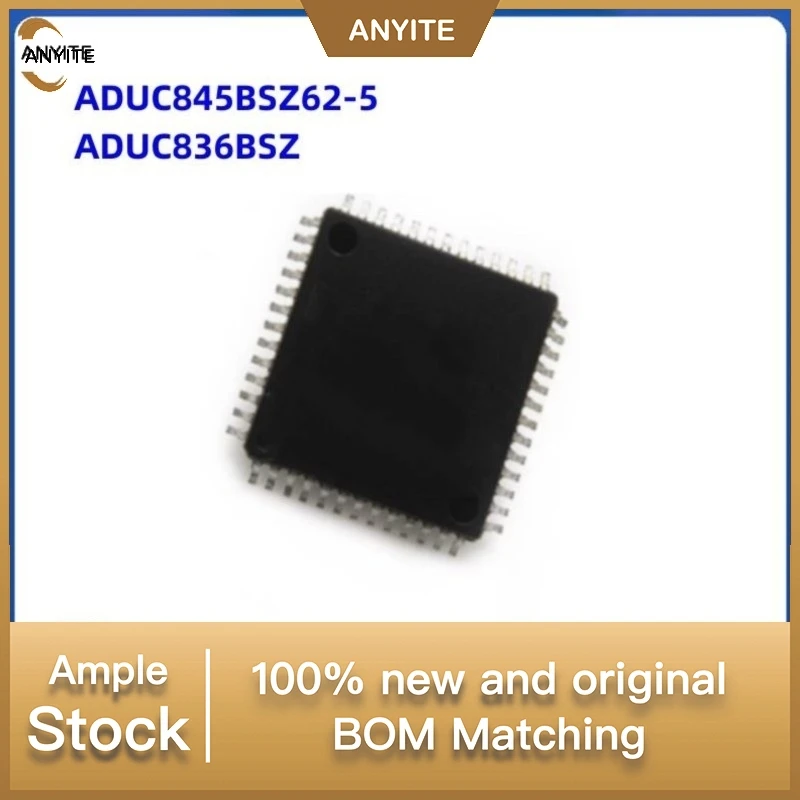 NEW 1PCS/Lot  ADUC845BSZ62-5 ADUC845BSZ62  ADUC845   ADUC836 ADUC836BS ADUC836BSZ QFP-52