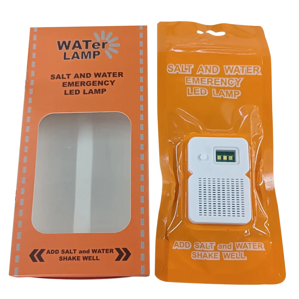 

Светодиодный фонарь для кемпинга на открытом воздухе, 50 лм, портативный, на соленой воде, аварийный, водонепроницаемый, многоразовый, для путешествий, автомобиля, пляжа