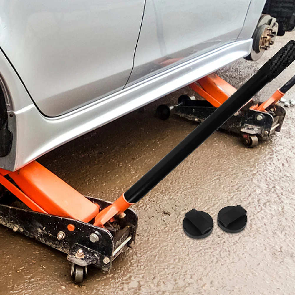 

4Pcs Jack Stand Rubber Pads - Enhanced Driving Comfort with Superior Vibration Dampening Floor Jack Pad Replacement for Pinch
