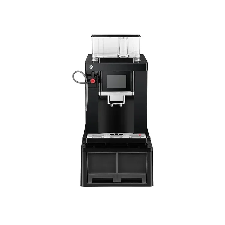 2024 New Style Commercial Full-Automatic Coffee hine Bean to Cup Coffee Makers with 7'' Touch Screen and Milk tank