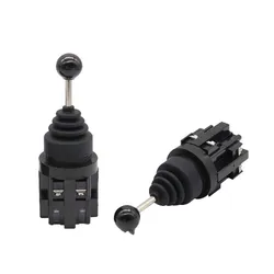 1pc Joystick SwitchMomentary Joystick Switch CS-402 4NO 4-position Return Switch for Industrial Control AC 50Hz