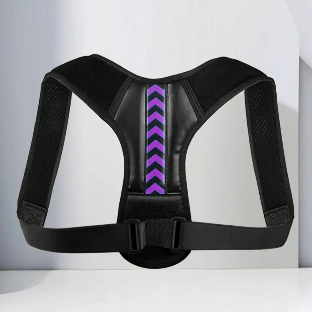 Discreet under Shirt Design Shoulder Support Brace Posture Corrector Back Brace for Men Women Adjustable Upper Back Support