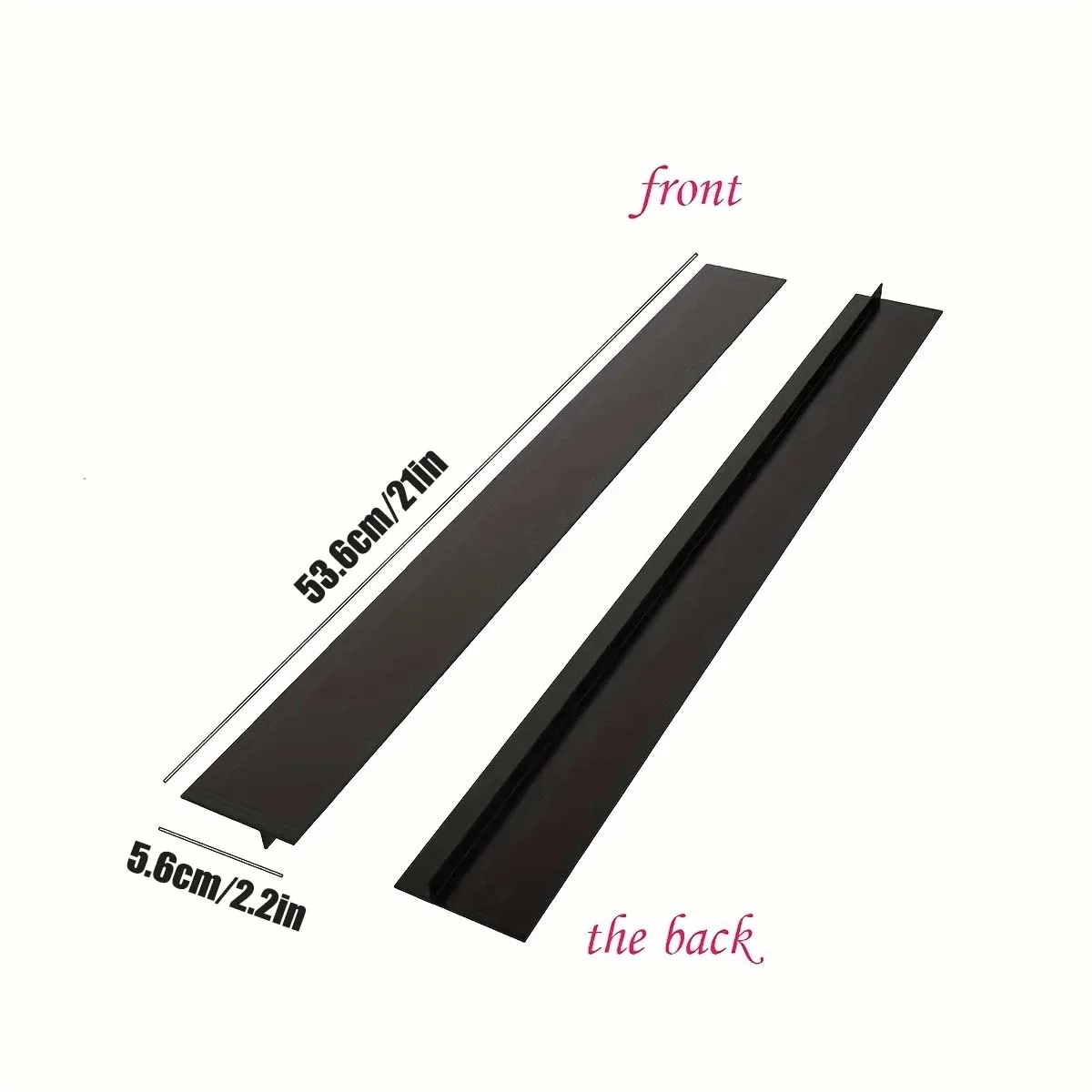 Silicone Gap Strip, Kitchen Gas Stove Sealing Strip, Kitchen Anti-Oil Anti-Stain Strip, Silicone Seal Insert Strip