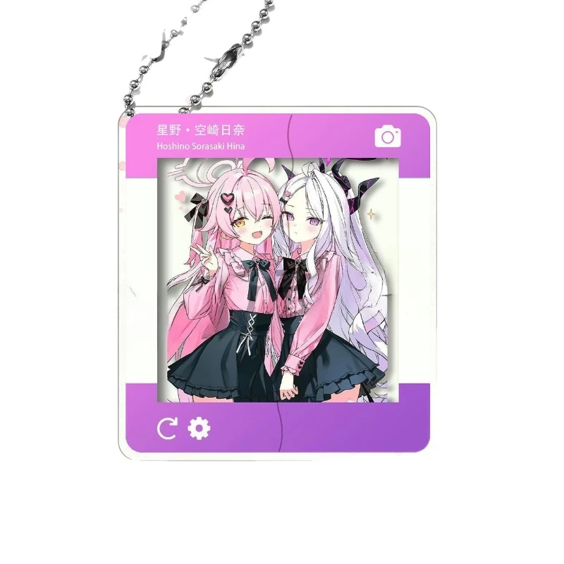 Game Archiv Acrylic Pull-out Keychain Hanging Pendant for Room Decoration Accessory Collecting and Giving Gifts To Friends