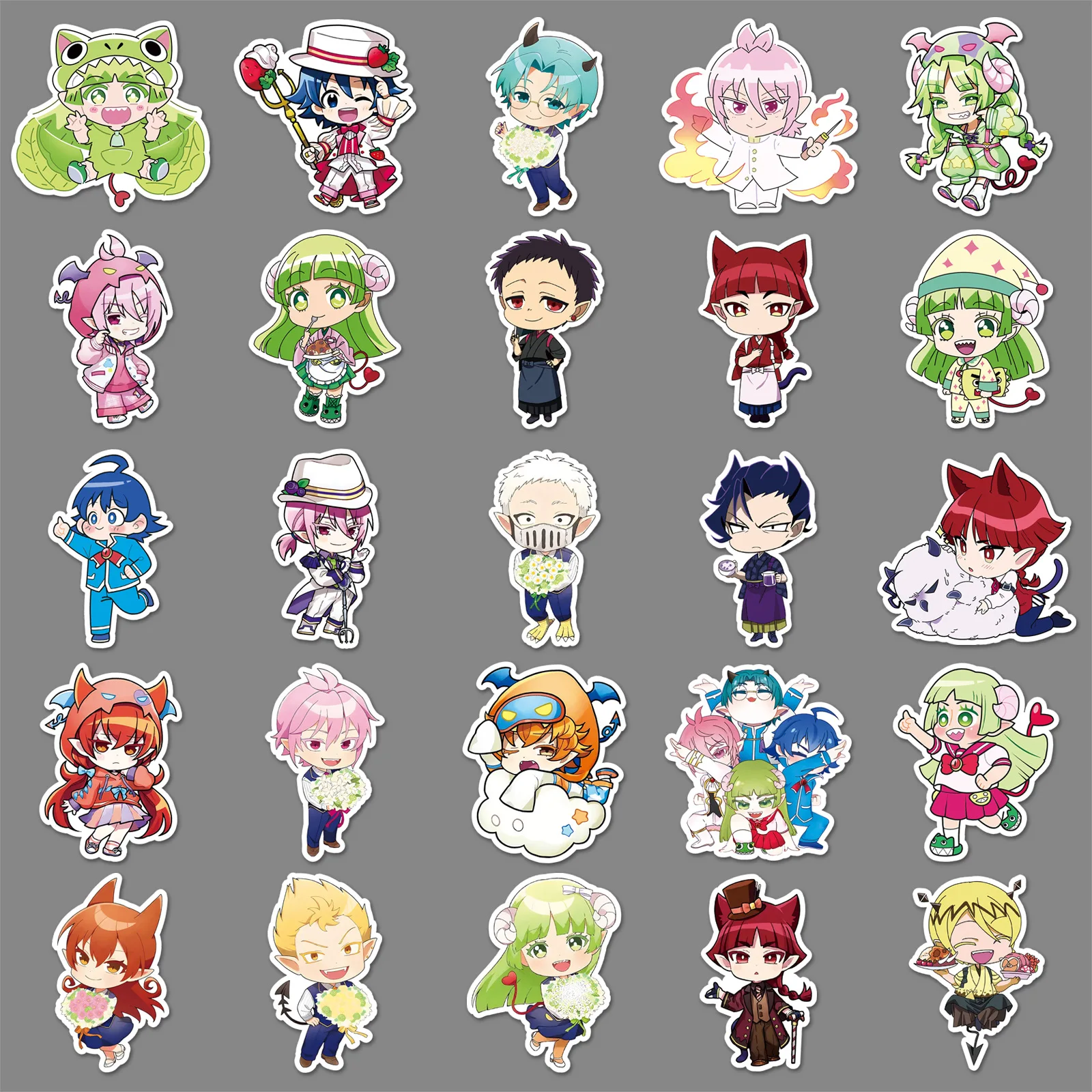 

10/50PCS Anime Welcome to Demon School! Iruma-kun‌ Sticker Cartoon Graffiti Waterproof Decal Toy for Stationery Box Water Cup