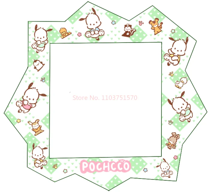 سلسلة معكرون تماغوتشي الجنة لوحة ورقة ملصقات غير لاصقة وملحقات لشخصيات الألعاب ومشتقات الرسوم المتحركة