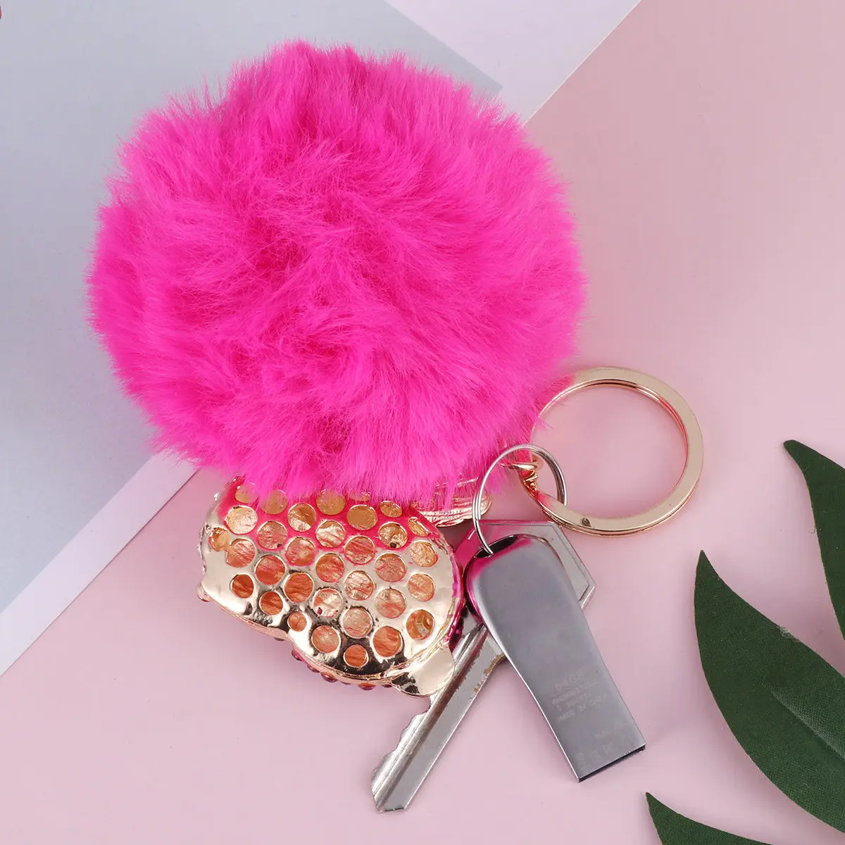 

Брелок в форме кролика, розовый брелок-подвеска в форме кролика для сумки, ключей от машины, пасхальный подарок, подвесное украшение, аксессуар