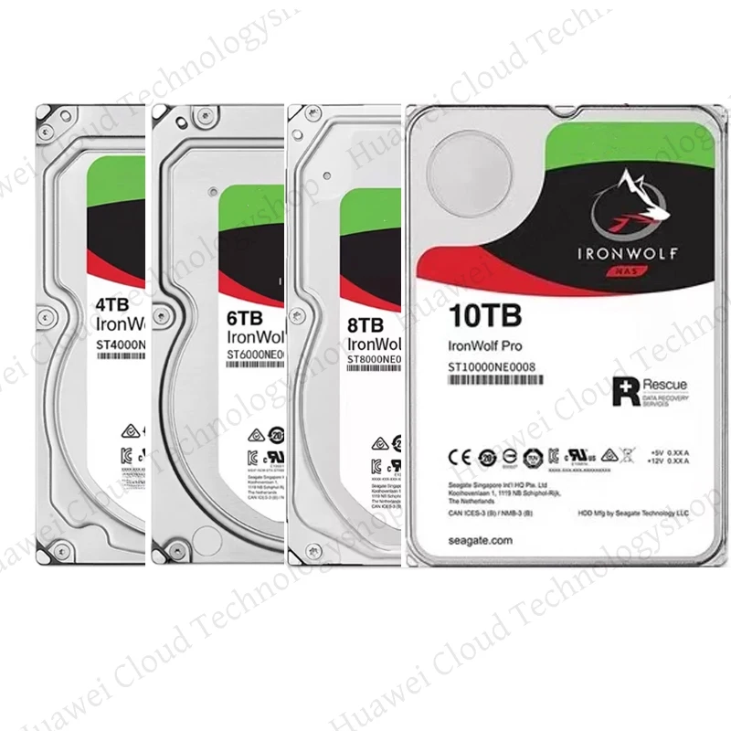 محرك الأقراص الصلبة الداخلي IronWolf Pro، 4 تيرابايت، 6 تيرابايت، 8 تيرابايت، 10 تيرابايت، 12 تيرابايت، 16 تيرابايت، NAS، خدمة استعادة التخزين المرفقة لشبكة RAID لـ Seagate