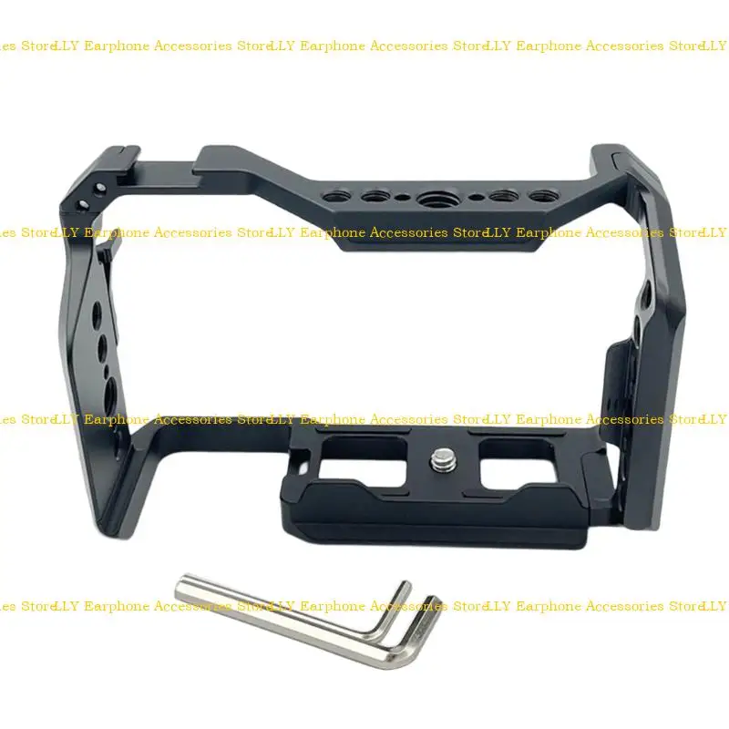 

462E Professional Camera Housing for ZV E10 II Integrated Grip and Universal Compatibility