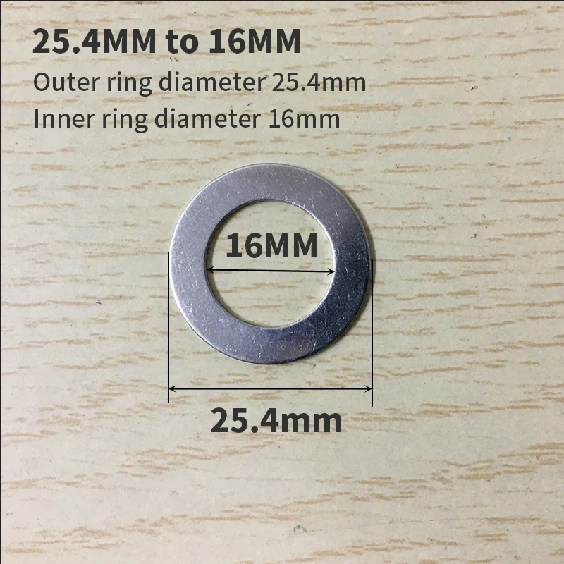 Saw blade variable diameter ring 16 turns 20/22/25.4/30mm angle grinder inner hole washer blade variable diameter ring saw blade