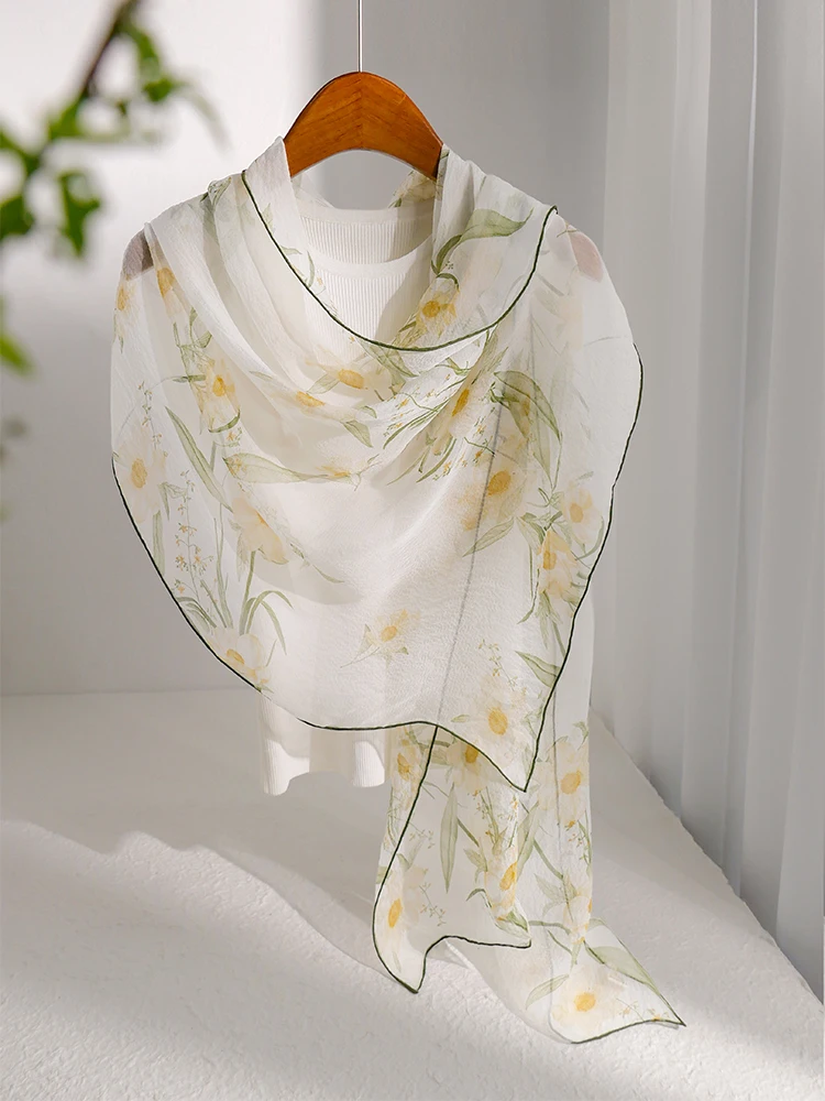 silk-scarf-women's-summer-thin-neck-protection-high-end-feeling-scarf-mom's-shawl-shoulder-wrap-lightweight-fashion-accessory
