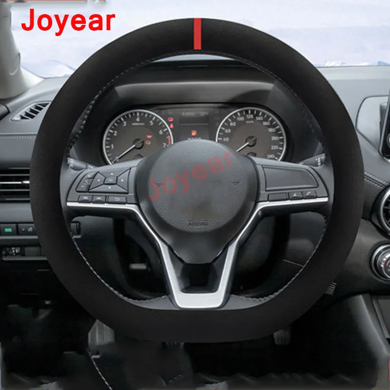 

For Nissan Qashqai J10 X-trail T32 2016-2021 Car Steering Wheel Cover Anti-scratch Wear-resistant Anti-skid Interior Accessories