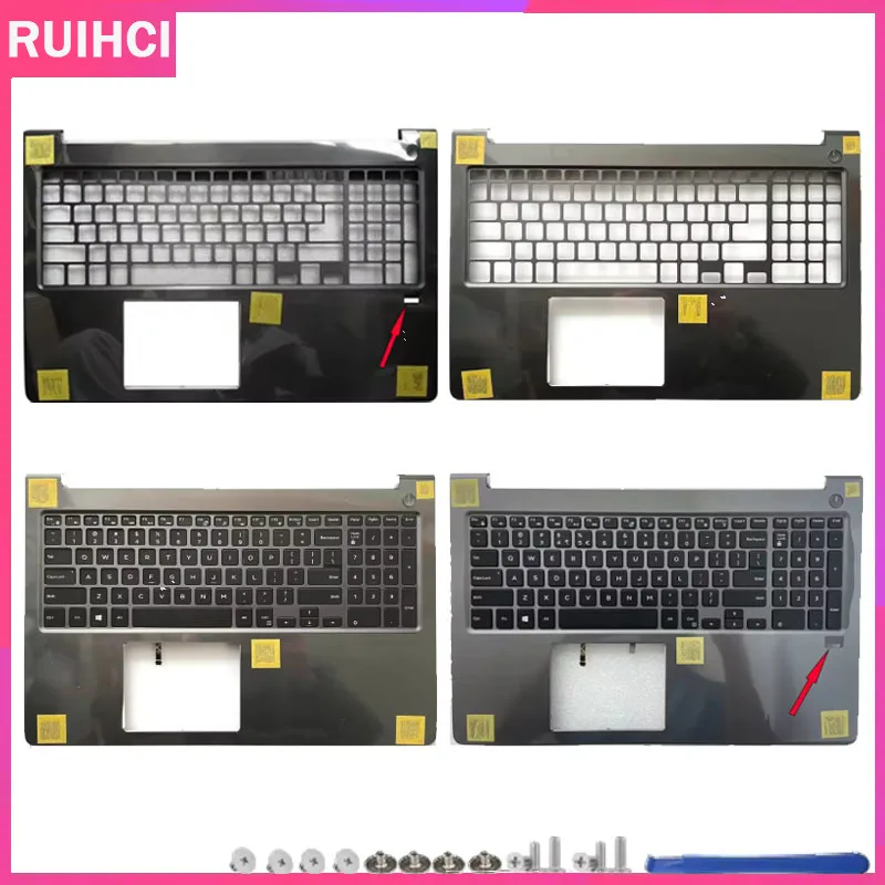 

Repalce Cover NEW For Vostro 15 5568 V5568 P62F Laptop upper cover keyboard palm rest case bottom shell lower cover 0JD9FG