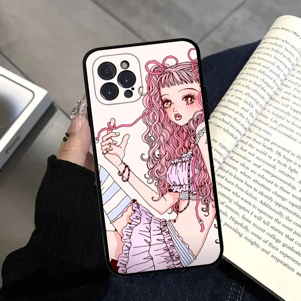 Anime Paradise Kiss Miwako Phone Case Silicone Soft for iphone 15 14 13 12 11 Pro Mini XS MAX 8 7 6 Plus X XS XR Cover