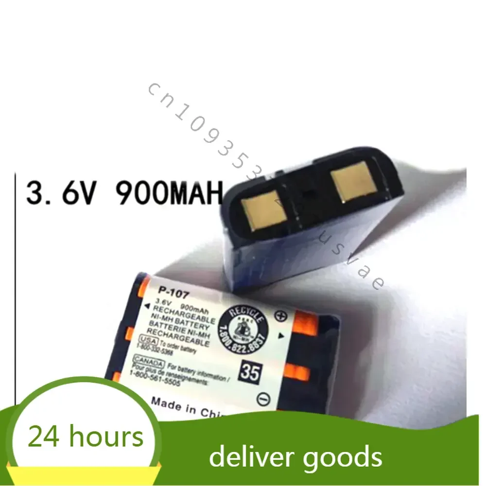 Wireless telephone fixed line Battery for Panasonic landline HHR-P107 KX-TGA600B TGA600M TGA600S BB-GT1500 BB-GT1540