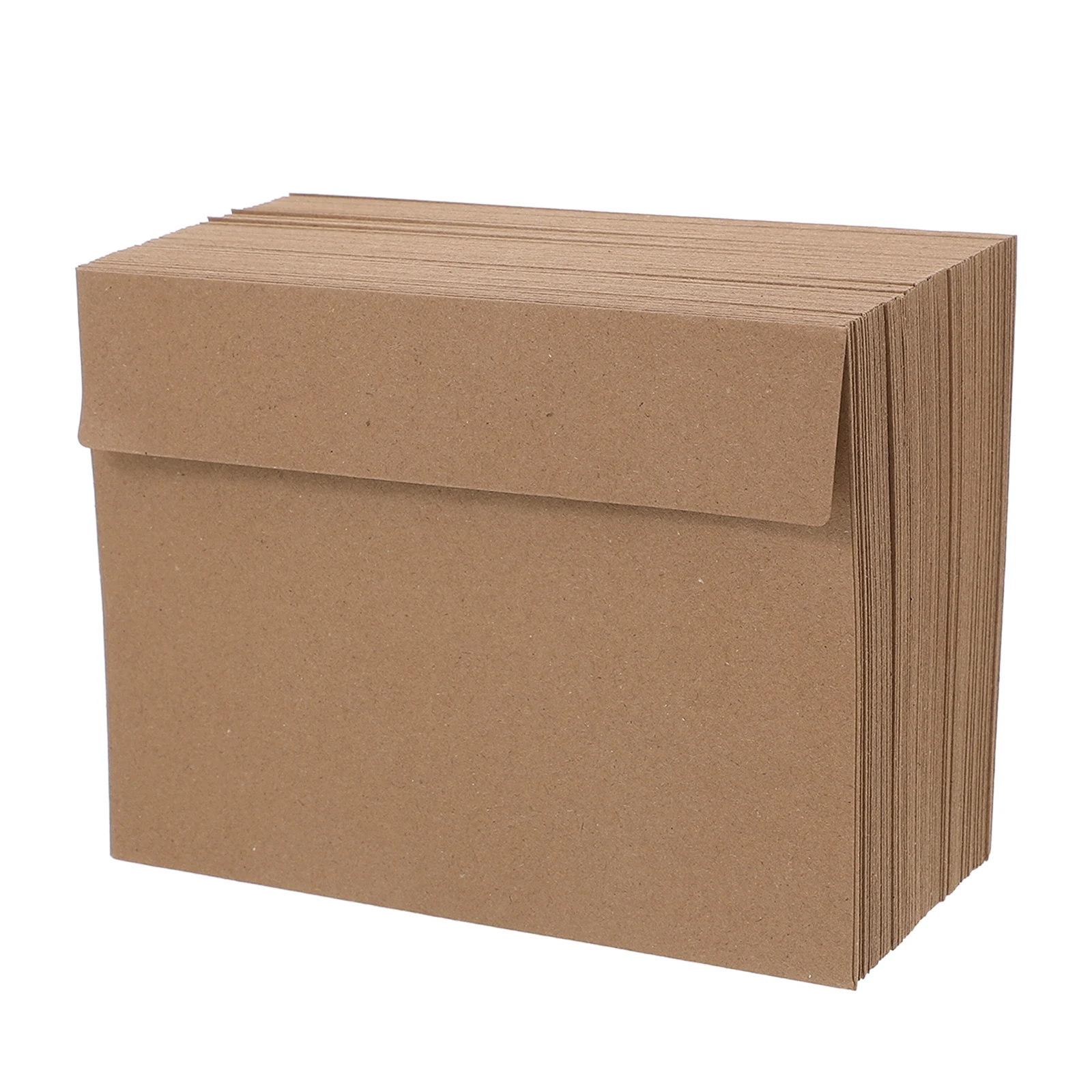 

100 Pcs Kraft Envelope Card Holders Business Envelopes Paper Envelops for Writing