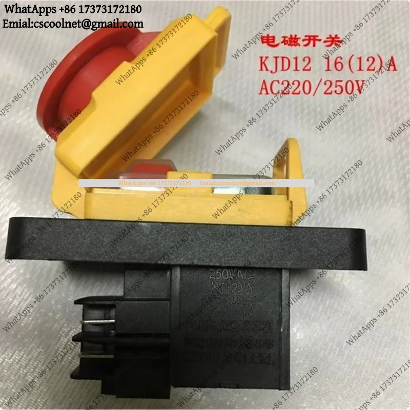 k06 Electromagnetic Switch Magnetic Button KJD12 12A 220V Waterproof Explosion-proof Magnetic Starter KJD18 Switch Accessories