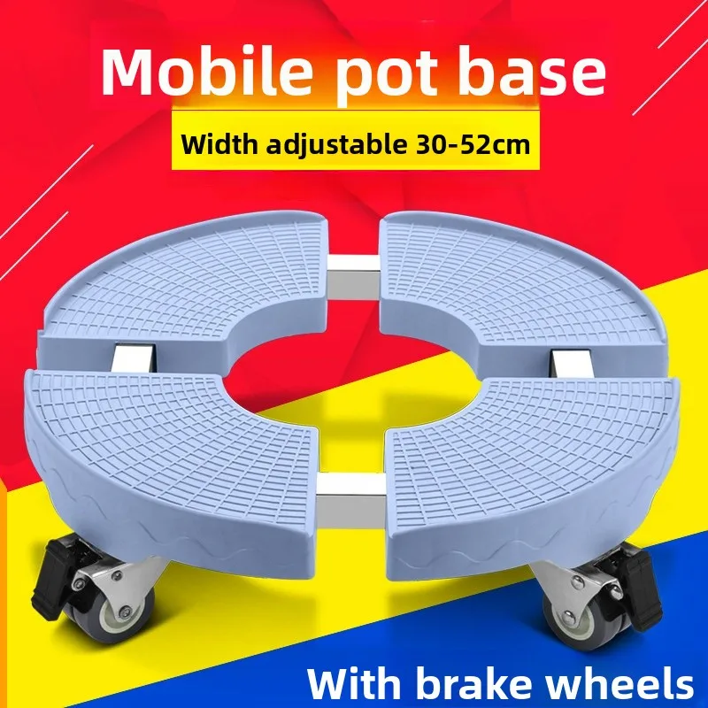 

Thiened Mobile Kitchen Storage Ra with Wheels Plant Buet Holder Gas Cylinder Ra Fan Buet Stand Nordic Sle Plastic