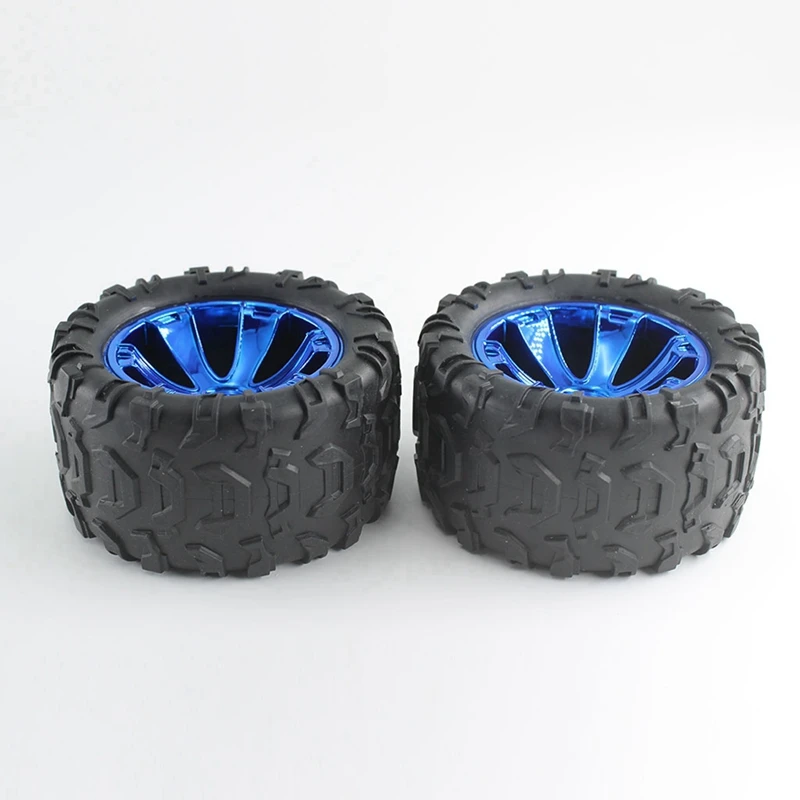 2Pcs Remote Control Car Tire Parts For Wltoys 144018 Left Tire Group Wearing Parts Tire