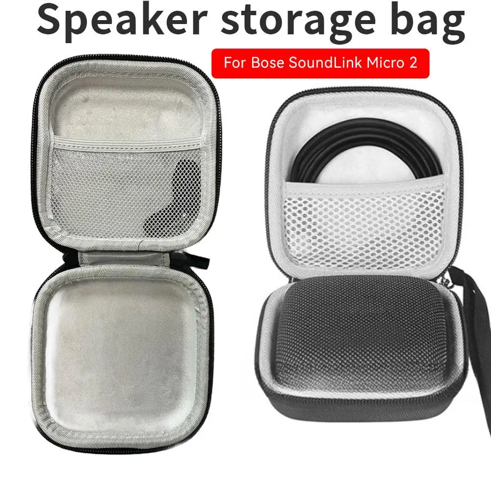EVA Hard Case For Tribit Stormbox Micro 2 BT Speaker Protective Case Carrying Storage Bag For Bose SoundLink Micro Speaker