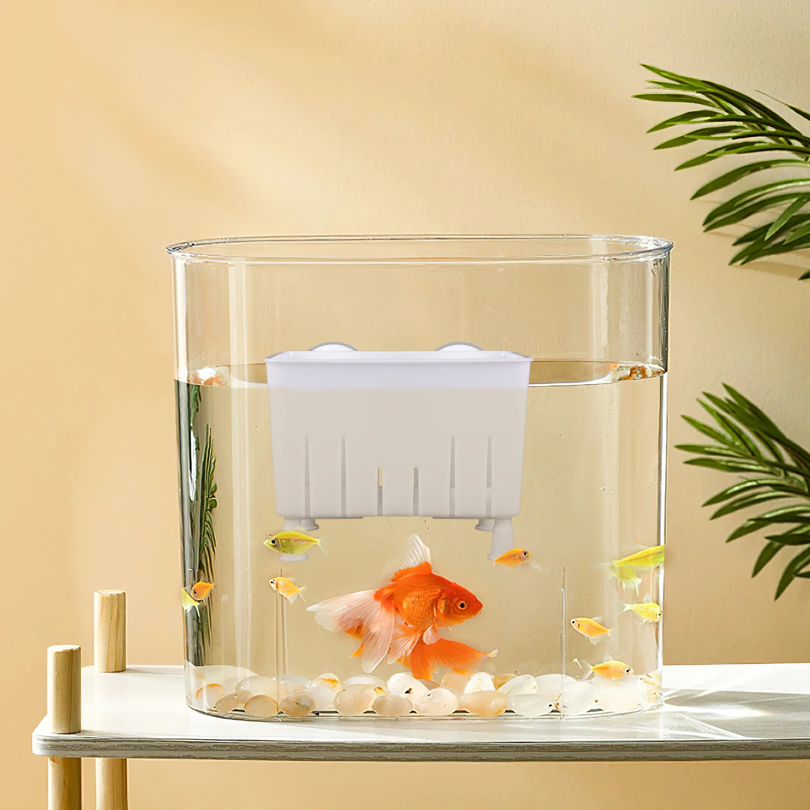 

1 Set Aquarium Fish Breeding Box 12X8X10Cm Plastic Tortoise Isolation Tank Divider For Shrimp Fry Nursery Betta Turtle Separator
