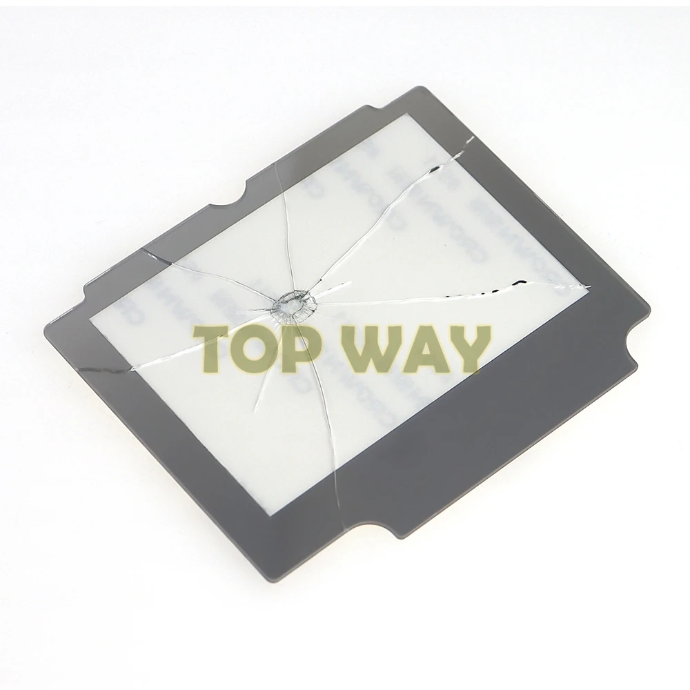 Cubierta de Panel de protección de lente de pantalla de cristal, pieza de reparación para Protector de lente GBA SP, 2 uds.