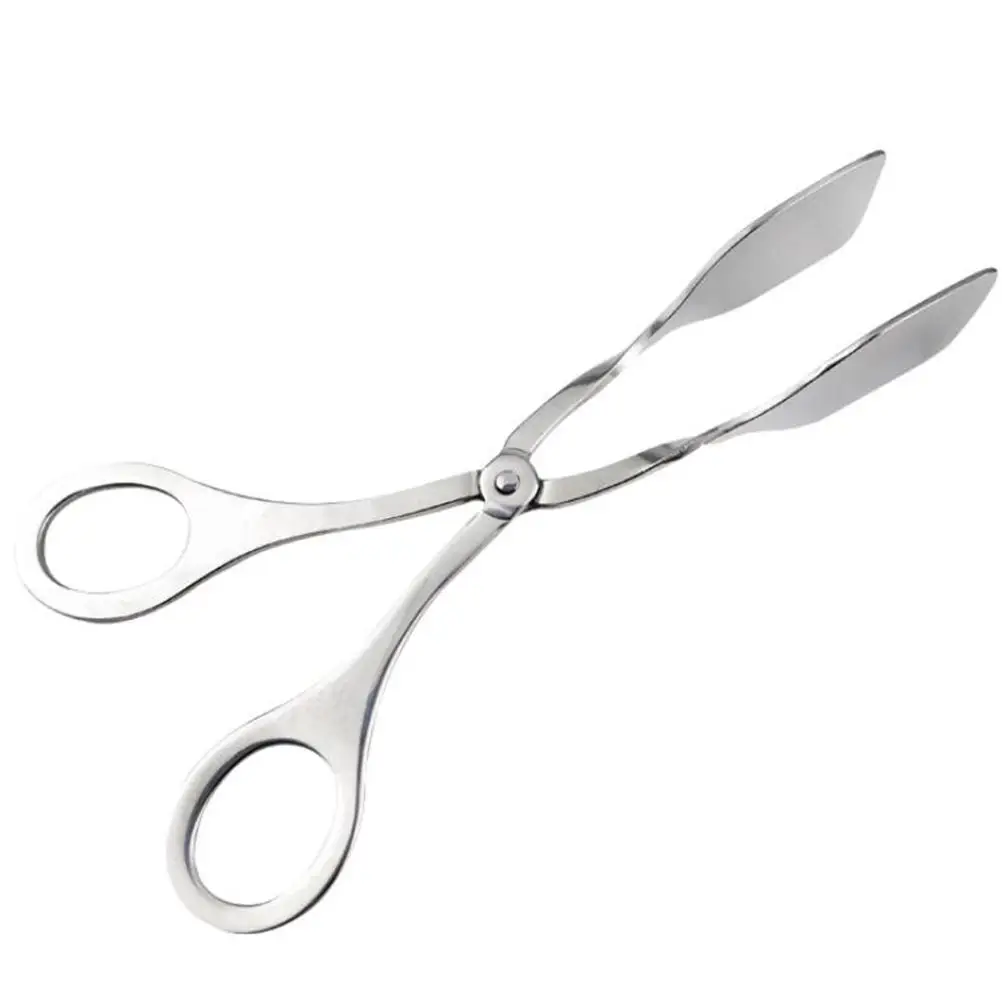 

Аксессуары для гриля, щипцы для еды из нержавеющей стали, зажимы, ножницы, плоскогубцы, кухня, серебро