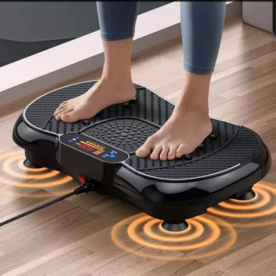 Whole Body Vibration Fitness Machine Lazy Workout Shaker Equipment Fat & Flab Loss Vibrating Slimming Device For Waist Shaping