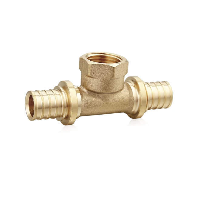 

Sliding Fittings Female Tee For Aluminium-plastic Pipes Brass Sliding Sleeve Fittings