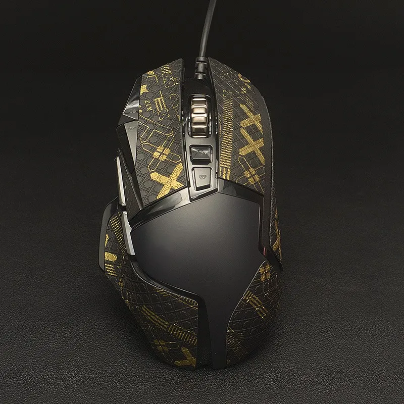 Anti Slip Mouse Sticker is Applicable to Logitech G502 Sweat Absorbing Lizard Skin Anti Sweat and Anti-wear Protective Sticker