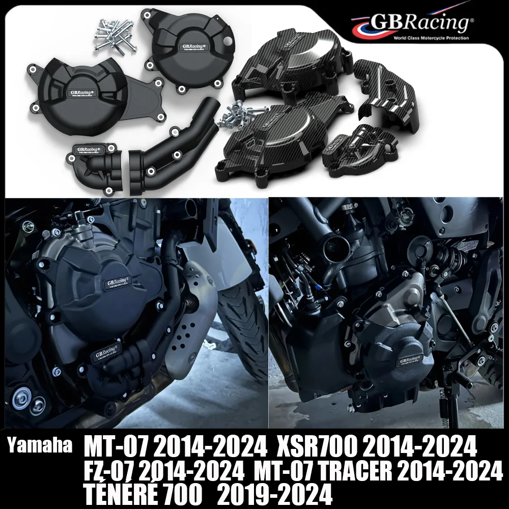 

For Yamaha MT-07 XSR700 FZ-07 MT-07 TRACER 2014-2024 TÉNÉRÉ 700 2019-2024 Motorcycles Engine Protection Cover