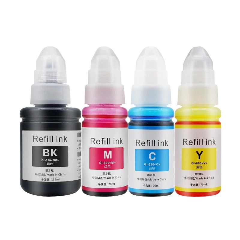 GI890 Refill Ink for Canon Pixma G2810 G1810 G3810 G4810 Ink Tank Printer
