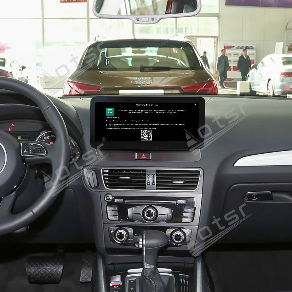 12.3 ''أندرويد 13 لأودي Q5 2009-2017 قاعدة الكسوة سيارة لتحديد المواقع والملاحة اللاسلكية CarPlay HD شاشة تعمل باللمس رئيس وحدة راديو Aoto #3