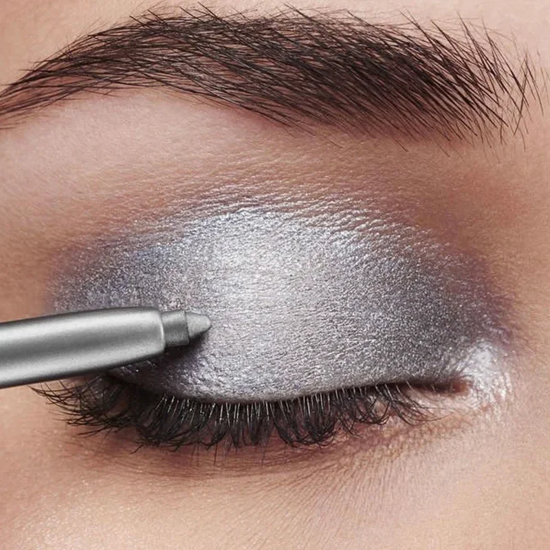 กันน้ํา Diamond Glitter อายไลเนอร์อายแชโดว์ดินสอยาวนานเงา Ultra-thin Liquid Eyes Liner Eyes เครื่องสําอางค์เครื่องมือความงาม