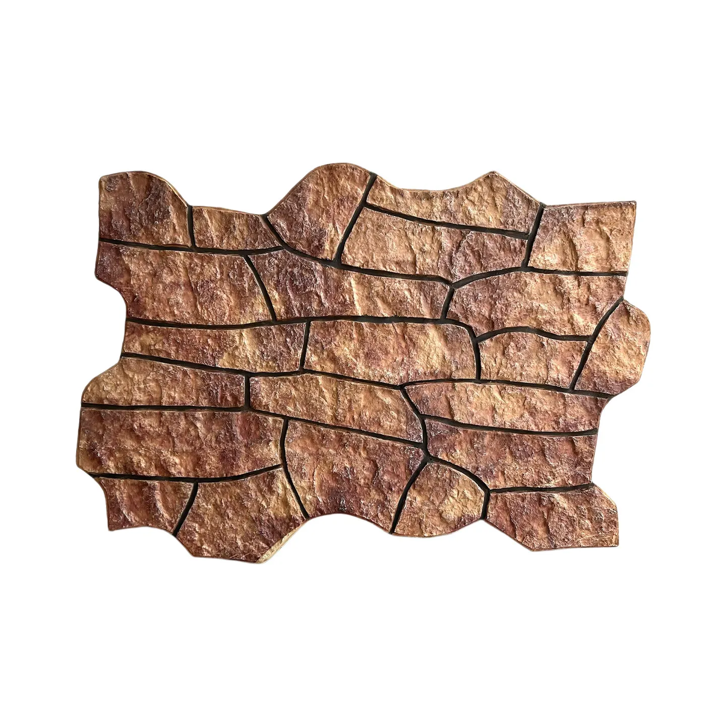 Pu imitation stone wall outdoor wall decoration board exterior wall imitation stone brick