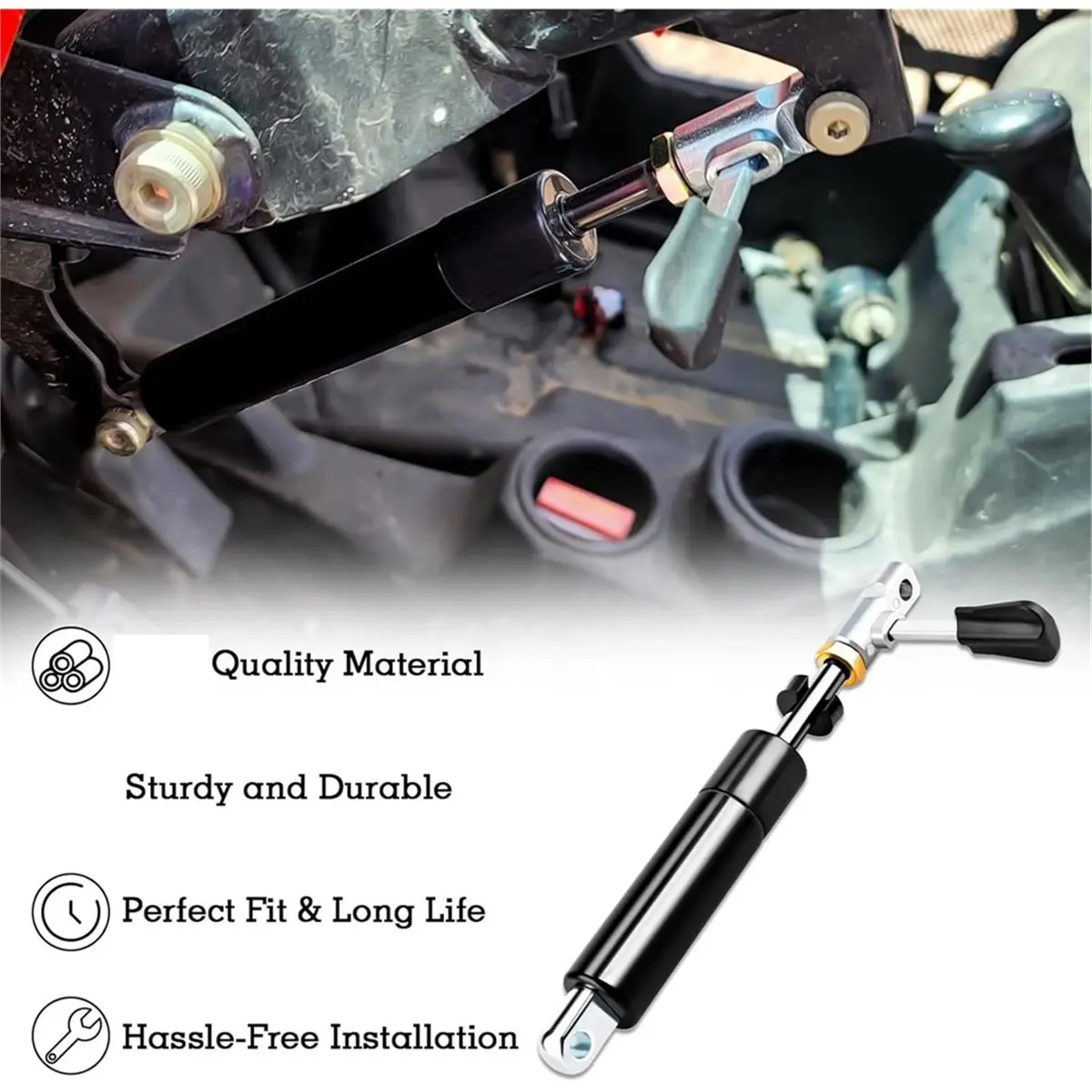 【50% OFF】1 Pc Steering Column Adjustment Cylinder , Compatible for 709402419, 709400656, 709402506