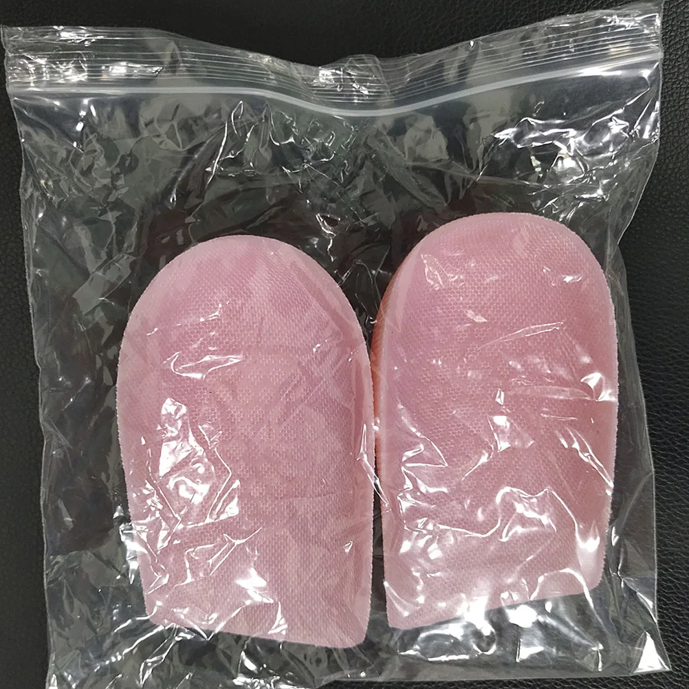 

Heightening Insoles Unisex Invisible Increase Pads Men Women BK SEBS Shockproof Ventilation Deodorant Non Slip Fit Shoes