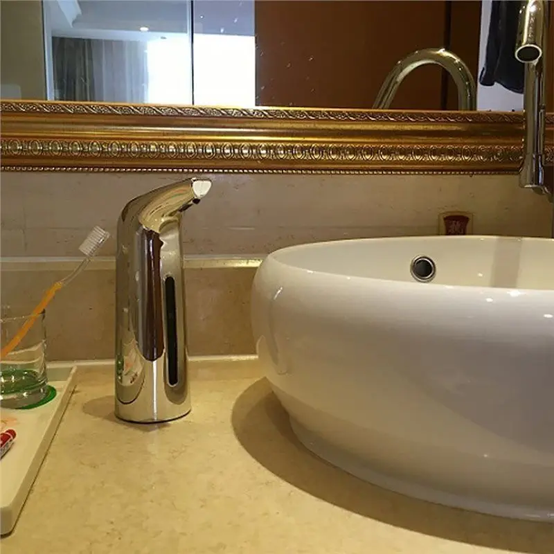 Easy Use Intelligent Induction Machine 400ML Automatic Liquid Soap Dispenser Bathroom Accessories For Kitchen Use