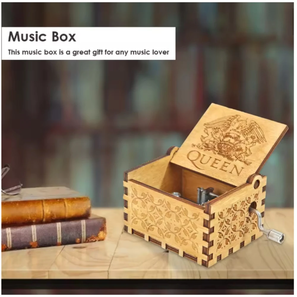 Music Boxes White Blue Black W - огляд і ціна Woodworking Blueprint
