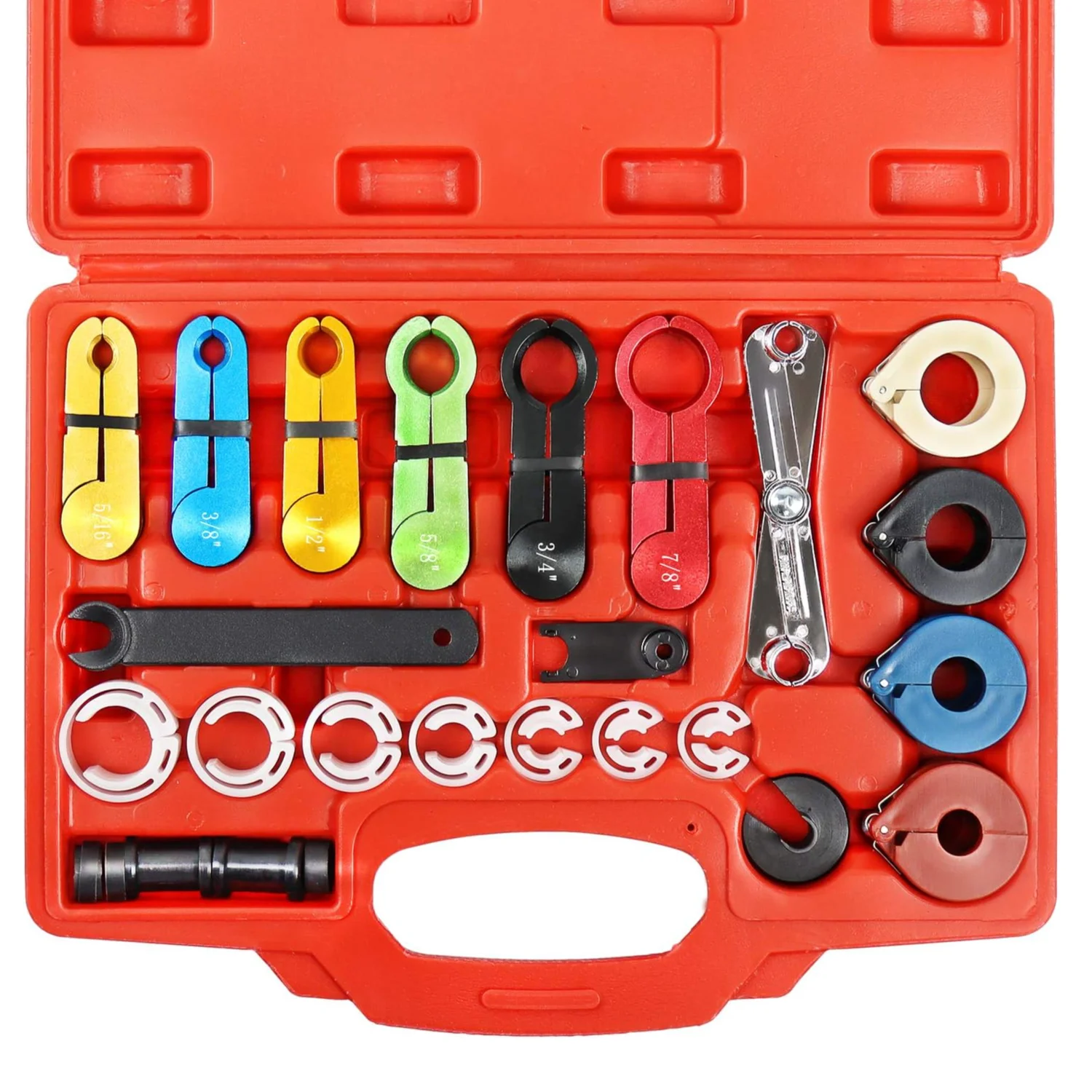 Master Quick Disconnect Tools 22PCS Kit For Automotive AC Line Fuel Hose & Transmission Oil Cooler Tube to Repair Fuel Pump Fuel