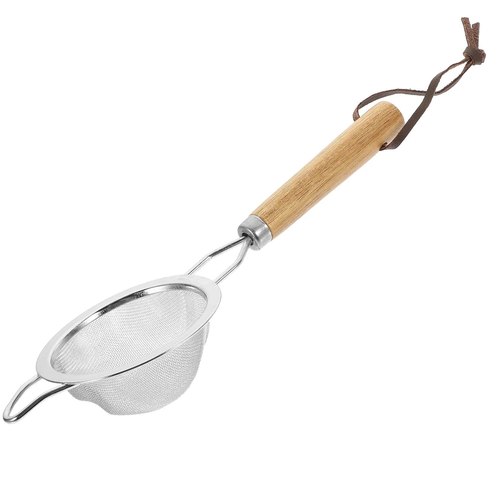 

Flour Sieve Kitchen Sifter Baking Tool Stainless Steel Mesh Strainer Practical Powder Strainer Flour Sifter Round