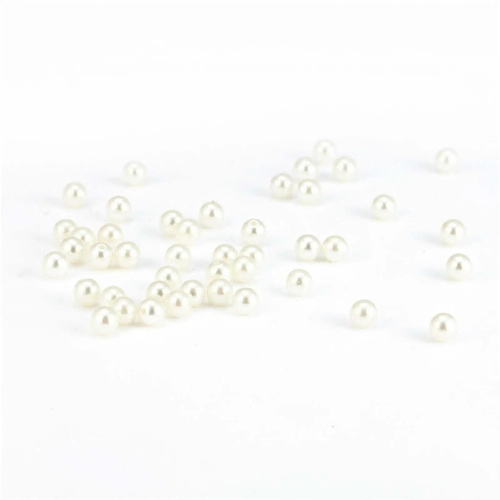 5x 100x Pearl Rivets Studs Half Hole Faux Pearls for DIY Scrapbooking Hat Garment Clothes