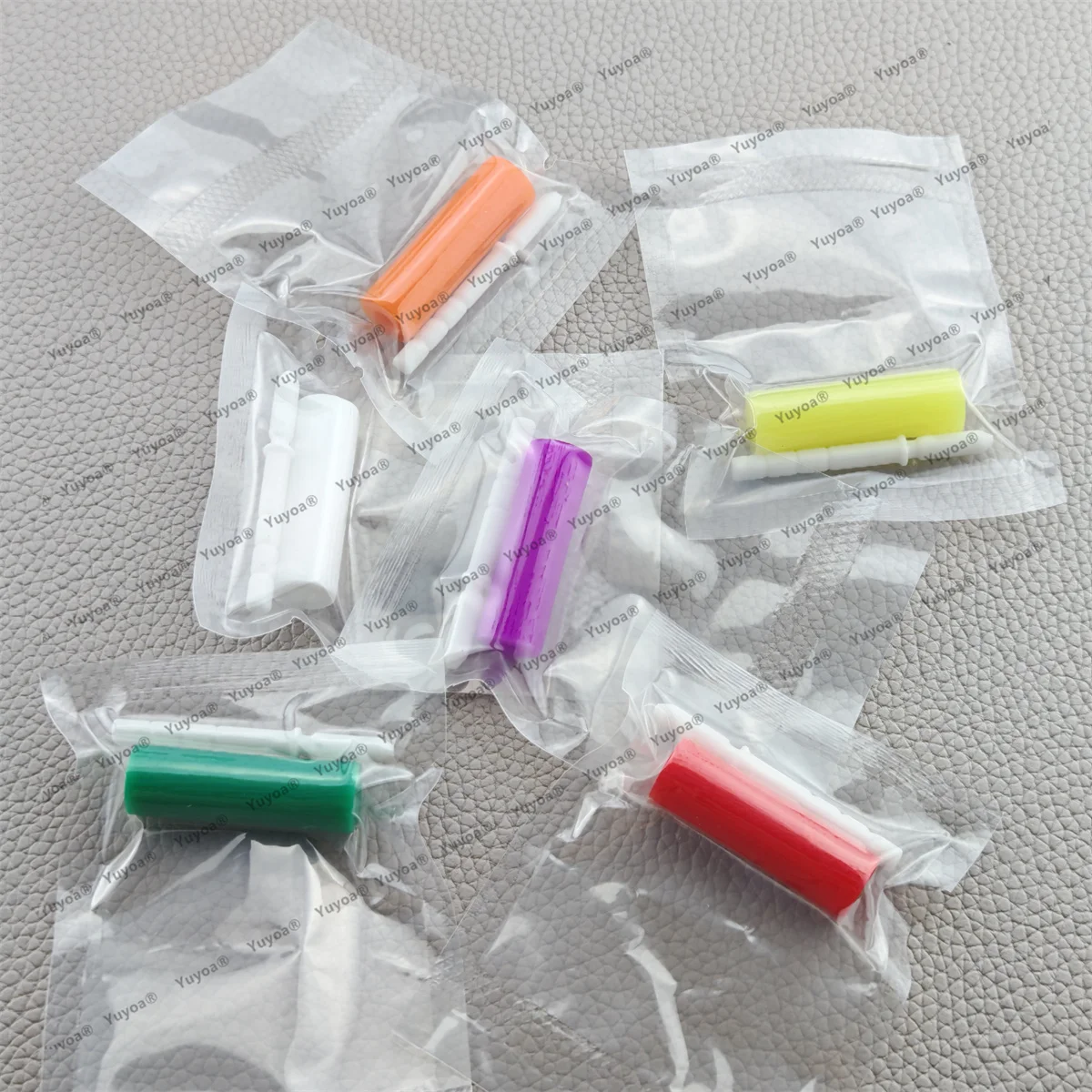 50sets Dental Invisible Brace Extractor Removal Tool Orthodontic Aligner Chewies Tray Seaters Plastic Hook Beauty Health Care