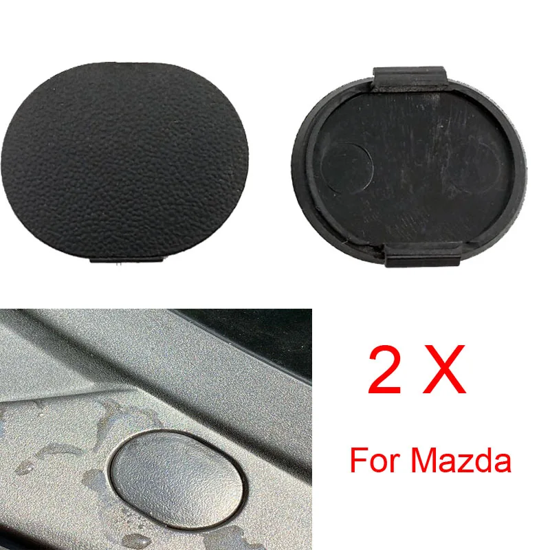 2X Front Window Extractor Grille Cowl Cap Cover For Mazda MX-5 RX-7 Mazda 3 BK Eunos Millenia Miata Protege