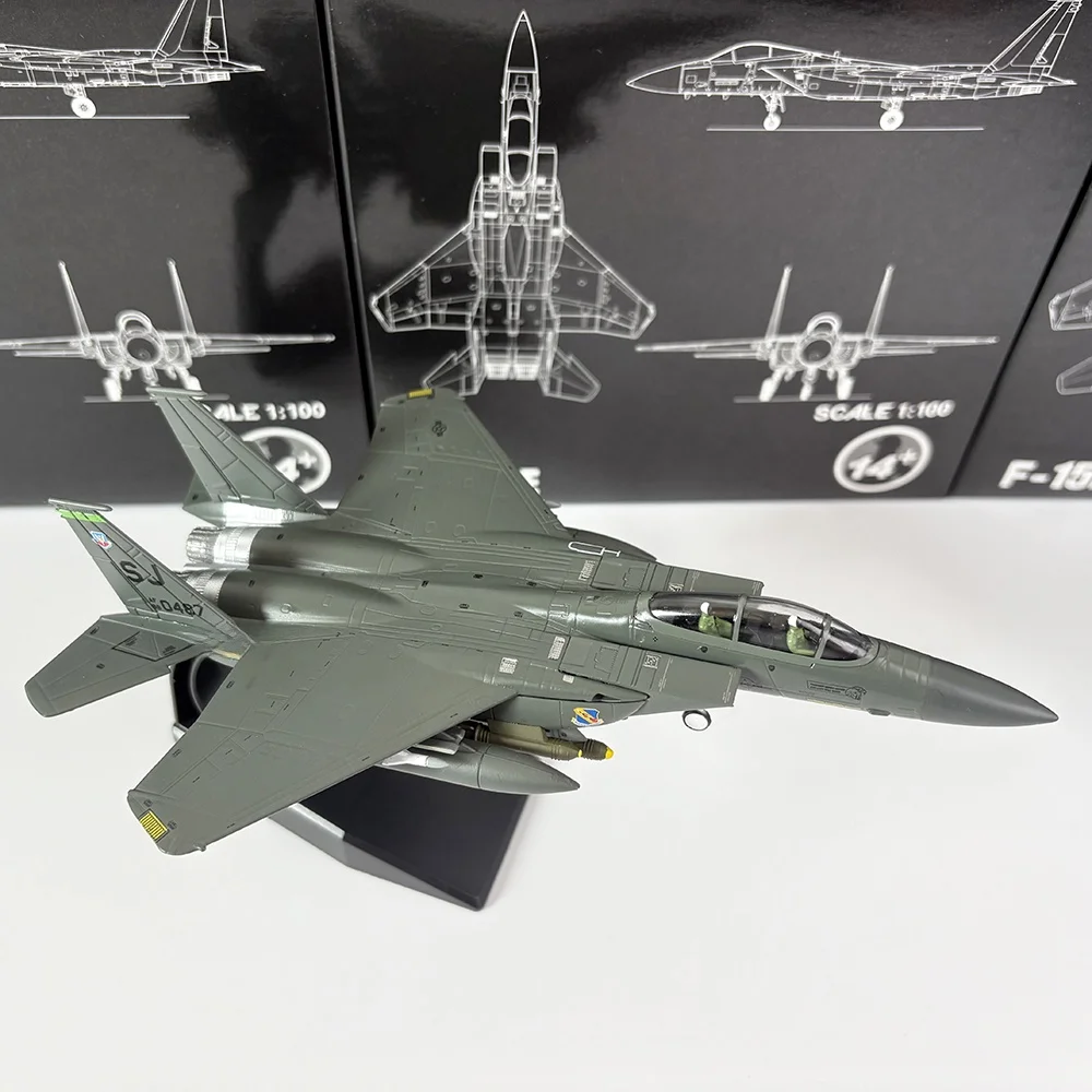 

/00 Sc US F5E Fighter Jet Model Gulf War Mig Killer Alloy Airplane Display Piece Finied Product Static Model